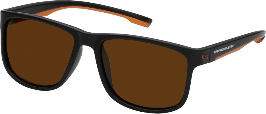 Polarizētās Saulesbrilles Savage Savage 1 Polarized Sunglasses Brown - Brūni stikli