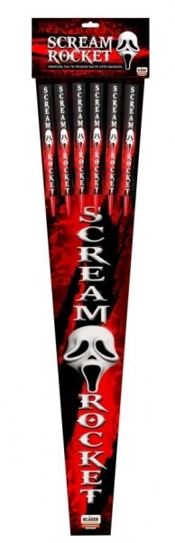 Raķešu komplekts "Scream Rocket", RS6SM