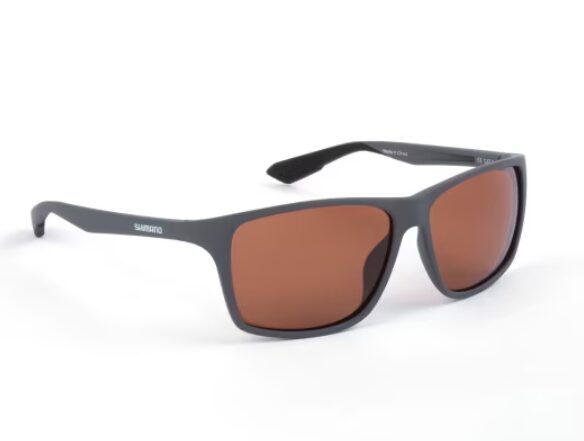 Polarizētas saulesbrilles Shimano Technium Matte Dark Grey & Copper