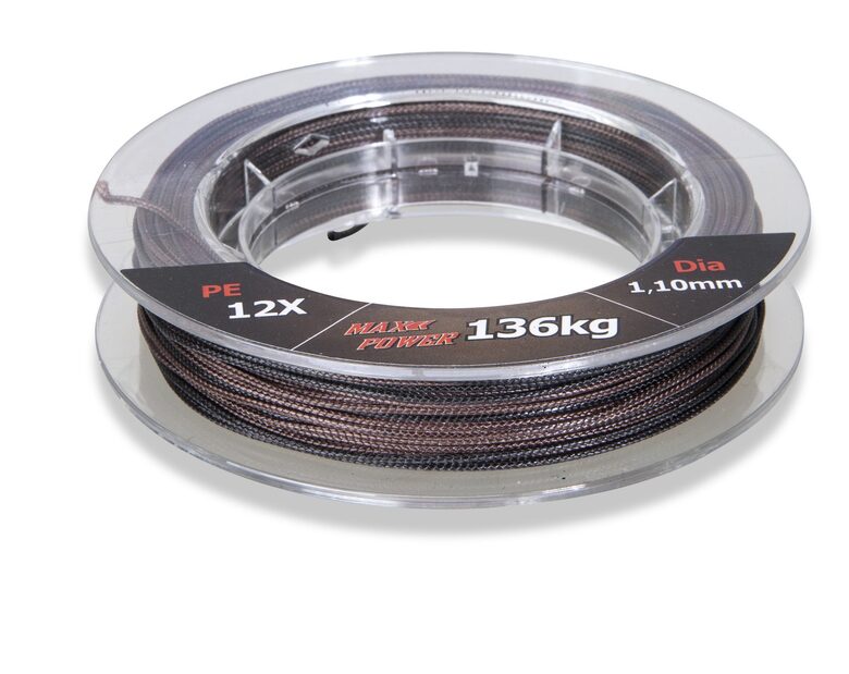 UniCat Camou X-12 Leader 25m 1,00/117kg pavadu materiāla aukla