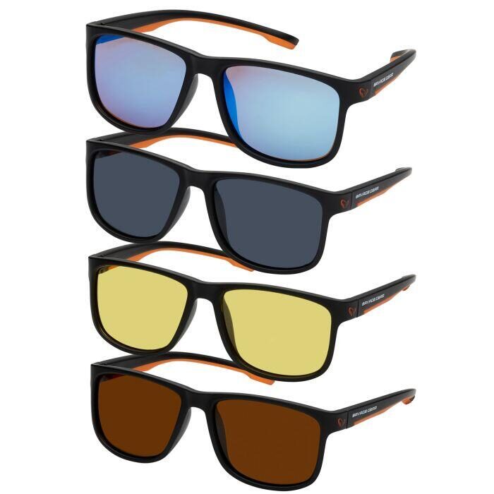 Polarizētās Saulesbrilles Savage Savage 1 Polarized Sunglasses Blue Mirror - Zili spoguļstikli