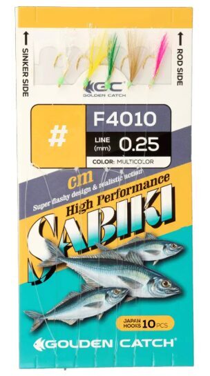 Renģu, salaku sistēma Golden catch Aji Sabiki F4010