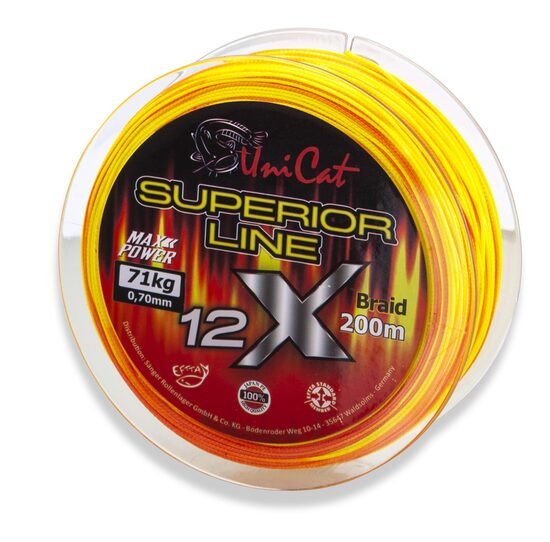 Pītā aukla UniCat 12X Superior Line 200m