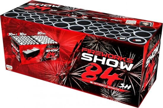 Stobru bloks "Fireworks Show 84", C84M12F/C, 84 šāvieni