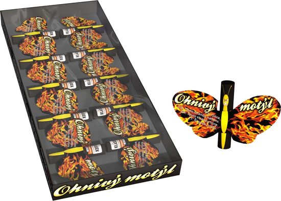 Bitītes, salūts - Ohnivy Motyl - LM1O