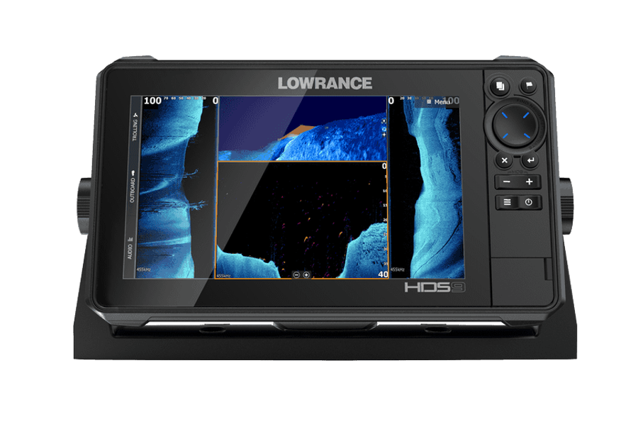 Eholote Lowrance HDS-9 LIVE Active Imaging 3-in-1 ar devēju