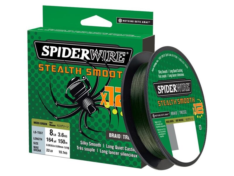 Pītā aukla 0.13mm SpiderWire Stealth Smooth 12 Braid Translucent 150m - big bait