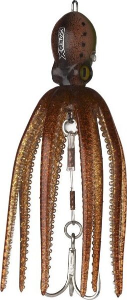 Māneklis DAM Salt-X Octoteaser 21.5cm 250g S Golden Brown
