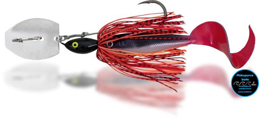 Samu māneklis Black Cat Chatter Bait Fish