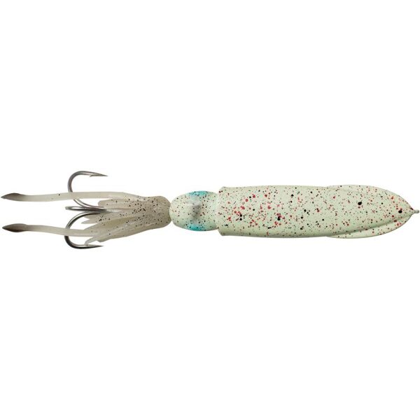 Pilkers Savage Gear 3D Swim  Squid Jig 12.5cm 300g Sinking Green Eye Glow