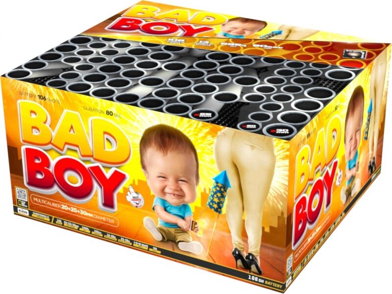 Stobru bloks "Bad Boy", C106MB, 106 šāvieni