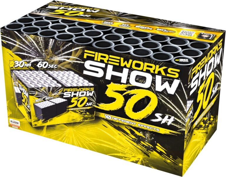 Stobru bloks "Fireworks Show 50", C503F, 50 šāvieni