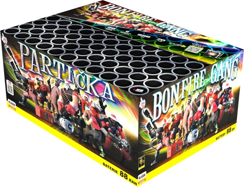 Stobru bloks "Bonfire Gang", C8825PA, 88 šāvieni