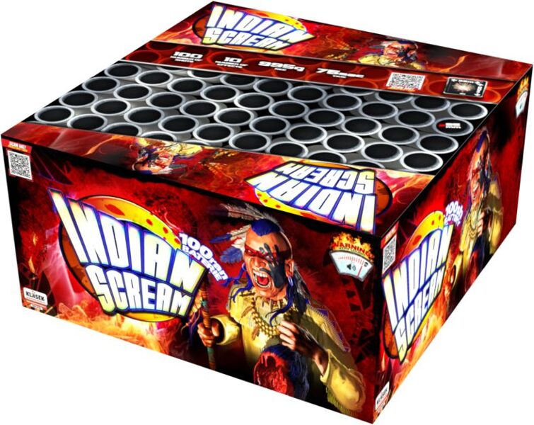 Stobru bloks "Indian Scream", C10025I, 100 šāvieni